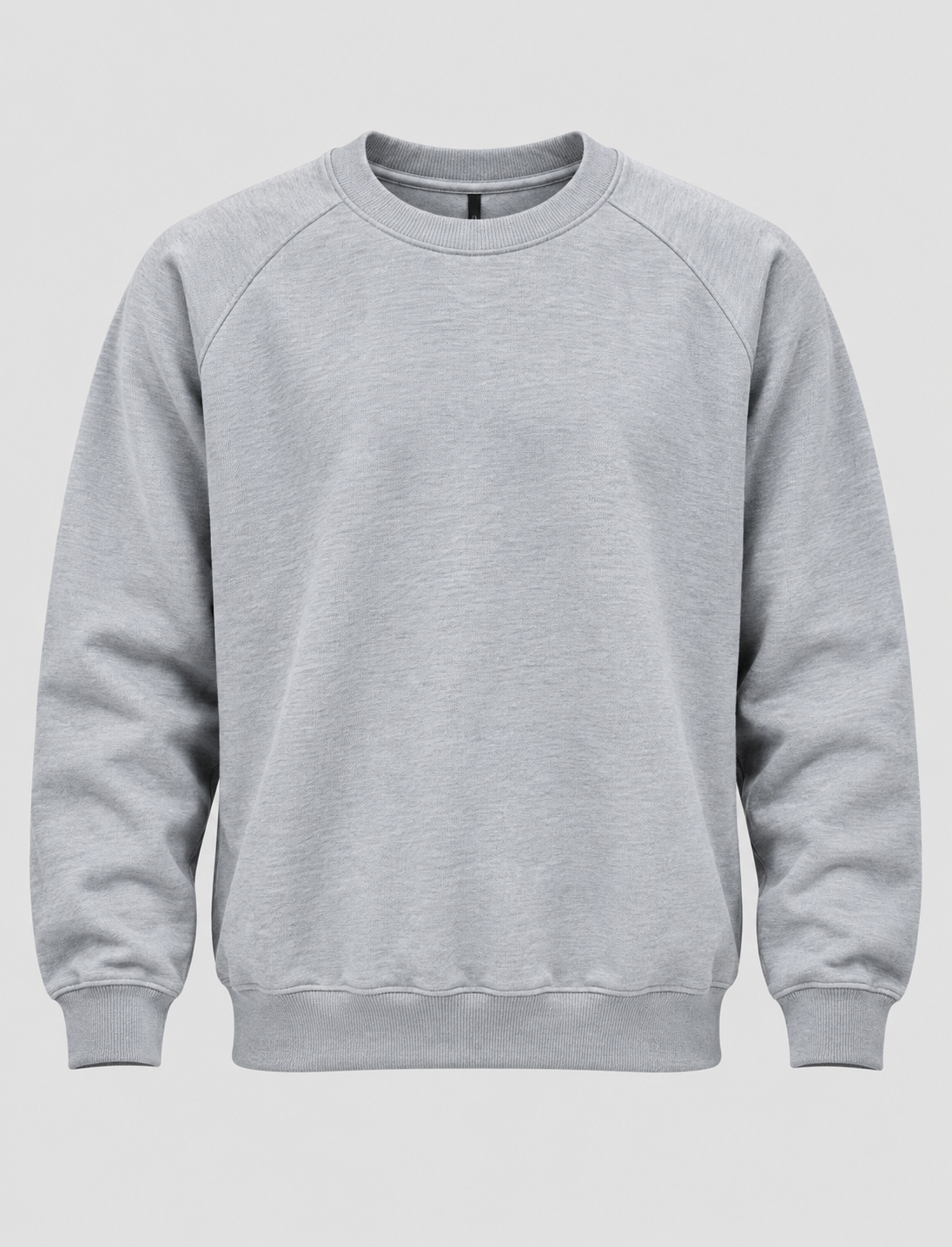 Men’s Classic Raglan Sleeve Crewneck Sweatshirt – Premium Lightweight Knit Pullover