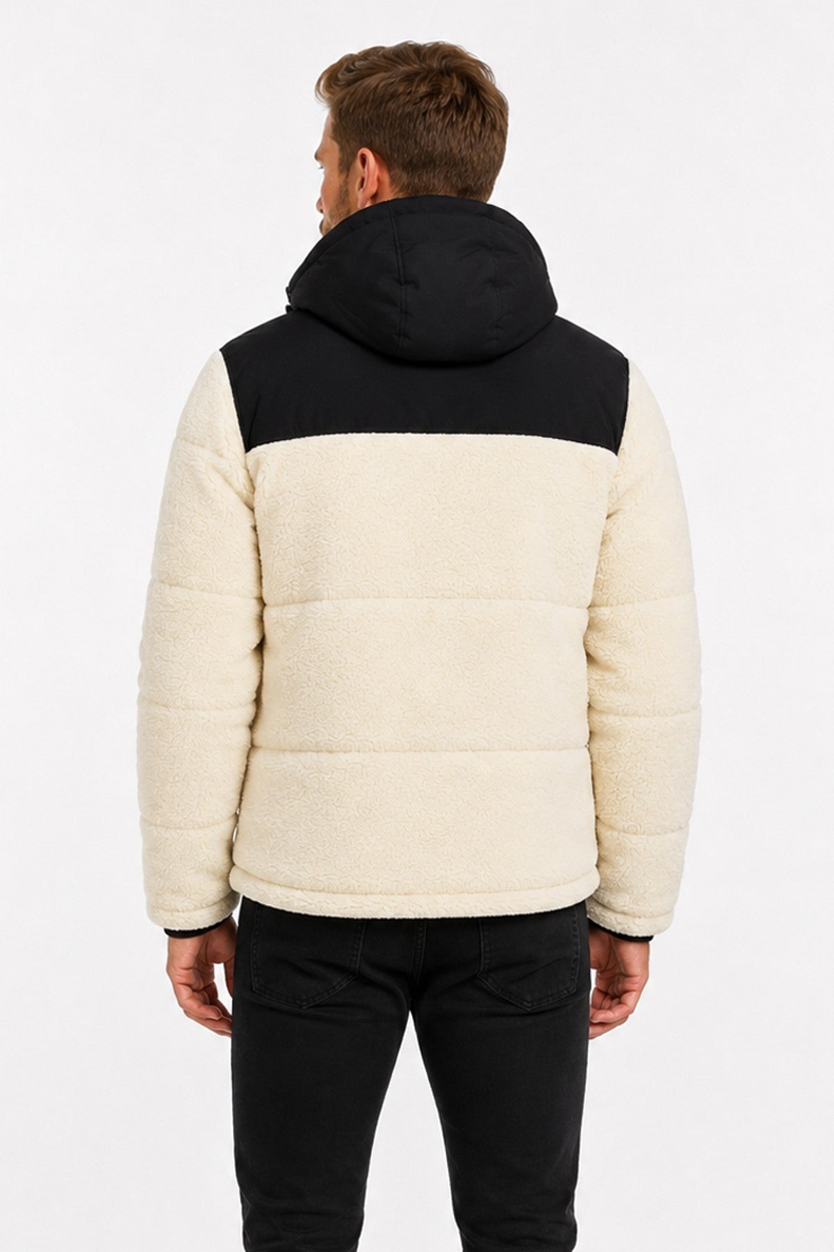 NYLON BLOCKING - Winter jacket - black