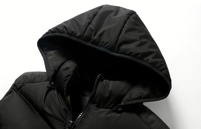 Men's winter thermal puffer vest featuring an insulated, sleeveless quilted design optimized for cold-weather layering